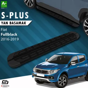 Fiat Fullback Kl/502-503 S-Plus Siyah Yan Basamak 193 Cm 2016-2019