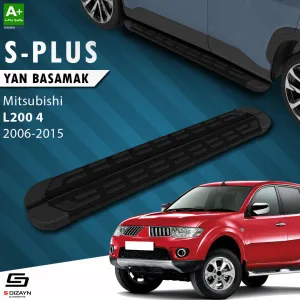 Mitsubishi L200 4 S-Plus Siyah Yan Basamak 193 Cm 2006-2015