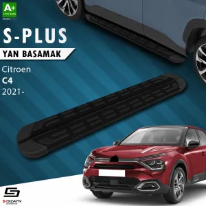 S-Dizayn Citroen C4 3 S-Plus Siyah Yan Basamak 183 Cm Etekli 2021 Üzeri thumb 1