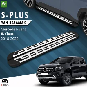 S-Dizayn Mercedes X-Class S-Plus Gri Yan Basamak 203 Cm 2018-2020 thumb 1