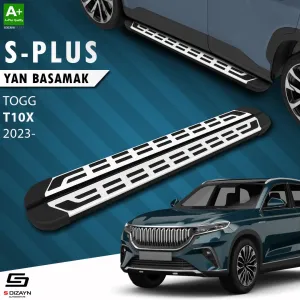 TOGG T10X 2023-Günümüz (T10X) uyumlu S-Plus Gri Yan Basamak 203 Cm Etekli 2023 Üzeri modelleri Oto Aksesuar Shop'de. Kaliteli malzeme, hızlı kargo ve güvenli