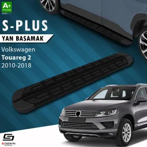 S-Dizayn VW Touareg 2 S-Plus Siyah Yan Basamak 193 Cm 2010-2018 thumb 1