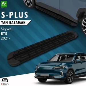 S-Dizayn Skywell ET5 S-Plus Siyah Yan Basamak 193 Cm Etekli 2021 Üzeri thumb 1