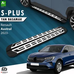 Renault Austral 2022-Günümüz (RHN) uyumlu S-Plus Gri Yan Basamak 183 Cm Etekli 2023 Üzeri modelleri Oto Aksesuar Shop'de. Kaliteli malzeme, hızlı kargo ve