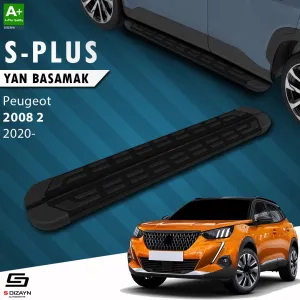 Peugeot 2008 2019-Günümüz (P24) uyumlu 2 S-Plus Siyah Yan Basamak 183 Cm 2020 Üzeri modelleri Oto Aksesuar Shop'de. Kaliteli malzeme, hızlı kargo ve güvenli