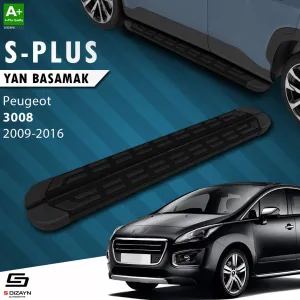 Peugeot 3008 2008-2016 (T84) uyumlu S-Plus Siyah Yan Basamak 183 Cm 2009-2016 modelleri Oto Aksesuar Shop'de. Kaliteli malzeme, hızlı kargo ve güvenli