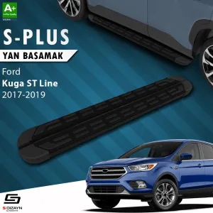 Ford Kuga 2012-2019 (C520) uyumlu 2 ST-Line S-Plus Siyah Yan Basamak 183 Cm 2017-2019 modelleri Oto Aksesuar Shop'de. Kaliteli malzeme, hızlı kargo ve güvenli