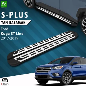 Ford Kuga 2012-2019 (C520) uyumlu 2 ST-Line S-Plus Gri Yan Basamak 183 Cm 2017-2019 modelleri Oto Aksesuar Shop'de. Kaliteli malzeme, hızlı kargo ve güvenli