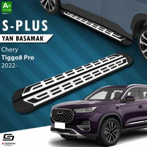 Chery Tiggo 8 Pro T1A 2023-2024 S-Plus Gri Yan Basamak 183 Cm Etekli