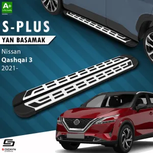 Nissan Qashqai 2021-Günümüz (J12) uyumlu 3 S-Plus Gri Yan Basamak 173 Cm Etekli 2021 Üzeri modelleri Oto Aksesuar Shop'de. Kaliteli malzeme, hızlı kargo ve