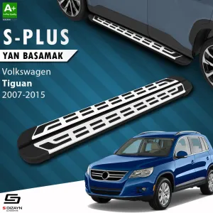 S-Dizayn VW Tiguan S-Plus Gri Yan Basamak 173 Cm 2007-2015 thumb 1