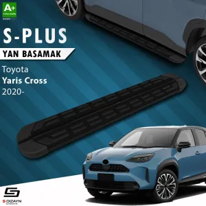 Toyota Yaris 2020-Günümüz (XP210) uyumlu Cross S-Plus Siyah Yan Basamak 173 Cm 2020 Üzeri modelleri Oto Aksesuar Shop'de. Kaliteli malzeme, hızlı kargo ve