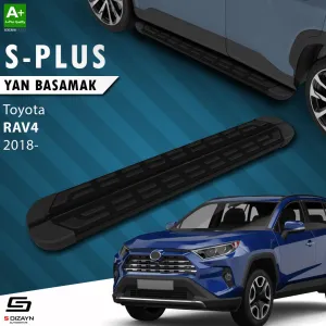S-Dizayn Toyota RAV 4 5 S-Plus Siyah Yan Basamak 173 Cm 2018 Üzeri thumb 1