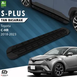 Toyota C-HR 2016-2023 (AX10) uyumlu S-Plus Siyah Yan Basamak 173 Cm 2016-2023 modelleri Oto Aksesuar Shop'de. Kaliteli malzeme, hızlı kargo ve güvenli