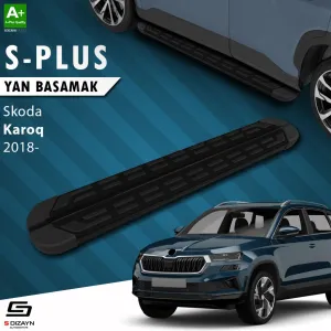 Skoda Karoq 2017-Günümüz (NU) uyumlu S-Plus Siyah Yan Basamak 173 Cm 2018 Üzeri modelleri Oto Aksesuar Shop'de. Kaliteli malzeme, hızlı kargo ve güvenli