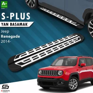 Jeep Renegade 2014-Günümüz (BU) uyumlu S-Plus Gri Yan Basamak 173 Cm Etekli 2014 Üzeri modelleri Oto Aksesuar Shop'de. Kaliteli malzeme, hızlı kargo ve güvenli