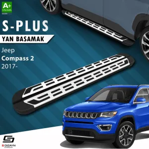 S-Dizayn Jeep Compass 2 S-Plus Gri Yan Basamak 173 Cm Etekli 2017 Üzeri thumb 1