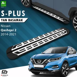 Nissan Qashqai 2013-2021 (J11) uyumlu 2 S-Plus Gri Yan Basamak 173 Cm 2014-2021 modelleri Oto Aksesuar Shop'de. Kaliteli malzeme, hızlı kargo ve güvenli