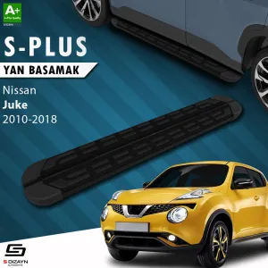 Nissan Juke 2010-2019 (F15) uyumlu S-Plus Siyah Yan Basamak 173 Cm 2010-2018 modelleri Oto Aksesuar Shop'de. Kaliteli malzeme, hızlı kargo ve güvenli