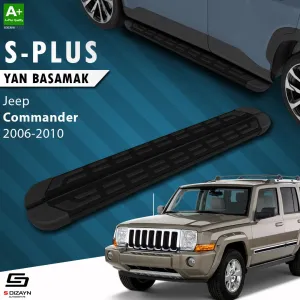 S-Dizayn Jeep Commander S-Plus Siyah Yan Basamak 173 Cm 2006-2010 thumb 1
