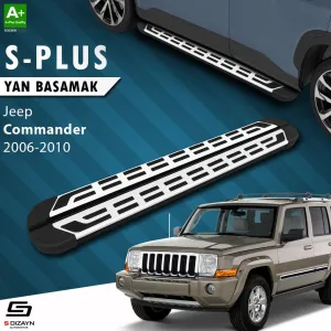 S-Dizayn Jeep Commander S-Plus Gri Yan Basamak 173 Cm 2006-2010 thumb 1
