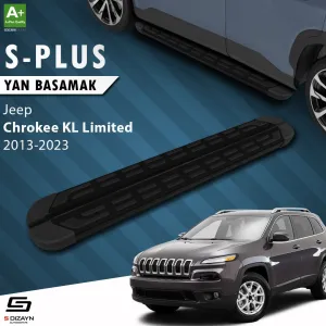 Jeep Cherokee 2013-2023 (KL) uyumlu KL S-Plus Siyah Yan Basamak 173 Cm 2013-2023 modelleri Oto Aksesuar Shop'de. Kaliteli malzeme, hızlı kargo ve güvenli