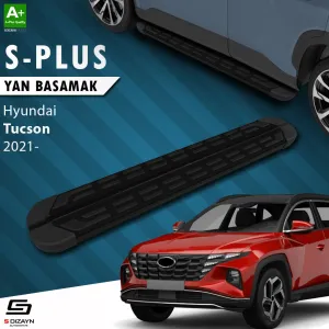 Hyundai Tucson 2020-Günümüz (NX4) uyumlu 4 S-Plus Siyah Yan Basamak 173 Cm 2021-2024 modelleri Oto Aksesuar Shop'de. Kaliteli malzeme, hızlı kargo ve güvenli