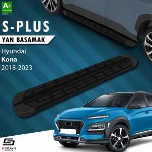 Hyundai Kona 2017-2023 (OS) uyumlu S-Plus Siyah Yan Basamak 173 Cm 2018-2023 modelleri Oto Aksesuar Shop'de. Kaliteli malzeme, hızlı kargo ve güvenli