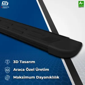 EcoSport 2 S-Plus Siyah Yan Basamak 173 Cm 2012-2018 - Görsel 4