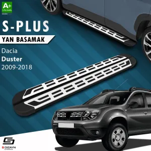 Dacia Duster 2010-2017 (HS) uyumlu S-Plus Gri Yan Basamak 173 Cm 2009-2018 modelleri Oto Aksesuar Shop'de. Kaliteli malzeme, hızlı kargo ve güvenli alışverişle