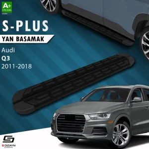 Audi Q3 2011-2018 (8U) uyumlu 8U S-Plus Siyah Yan Basamak 173 Cm 2011-2018 modelleri Oto Aksesuar Shop'de. Kaliteli malzeme, hızlı kargo ve güvenli alışverişle