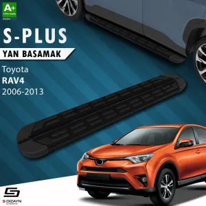 S-Dizayn Toyota Rav 4 3 S-Plus Siyah Yan Basamak 163 Cm 2006-2013 thumb 1