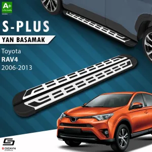 S-Dizayn Toyota Rav 4 3 S-Plus Gri Yan Basamak 163 Cm 2006-2013 thumb 1