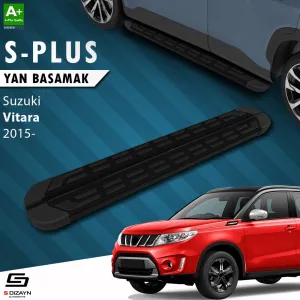 Suzuki Vitara 2015-Günümüz (LY) uyumlu 4 S-Plus Siyah Yan Basamak 163 Cm 2015 Üzeri modelleri Oto Aksesuar Shop'de. Kaliteli malzeme, hızlı kargo ve güvenli