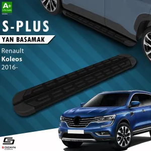 S-Dizayn Renault Koleos 2 S-Plus Siyah Yan Basamak 163 Cm 2016 Üzeri thumb 1