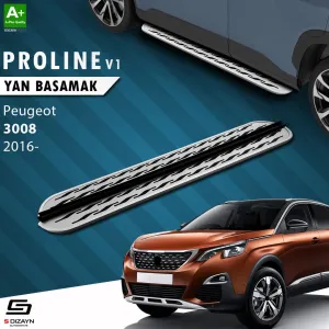 Peugeot 3008 2016-Günümüz (P84) uyumlu 2 OEM Still Pro V2 Aluminyum Yan Basamak 183 Cm 2016-2023 modelleri Oto Aksesuar Shop'de. Kaliteli malzeme, hızlı kargo