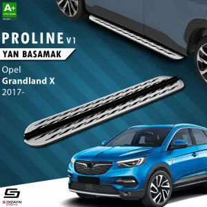 Opel Grandland 2017-2021 (Grandland X) uyumlu X OEM Still Pro V2 Aluminyum Yan Basamak 183 Cm 2017-2024 modelleri Oto Aksesuar Shop'de. Kaliteli malzeme, hızlı