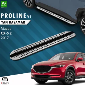 Mazda CX-5 2017-Günümüz (KF) uyumlu 2 OEM Still Pro V2 Aluminyum Yan Basamak 183 Cm 2017 Üzeri modelleri Oto Aksesuar Shop'de. Kaliteli malzeme, hızlı kargo ve