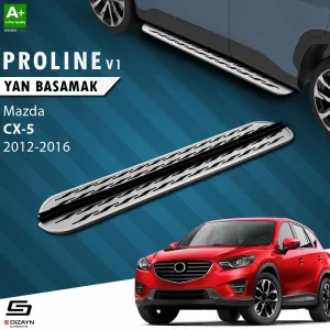 S-Dizayn Mazda Cx-5 Oem Still Pro V2 Aluminyum Yan Basamak 183 Cm 2012-2016