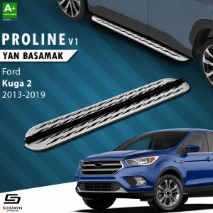 Ford Kuga 2012-2019 (C520) uyumlu 2 OEM Still Pro V2 Aluminyum Yan Basamak 183 Cm 2013-2019 modelleri Oto Aksesuar Shop'de. Kaliteli malzeme, hızlı kargo ve