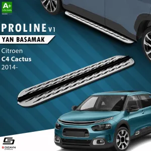 Citroen C4 Cactus 2014-2020 (E3) uyumlu OEM Still Pro V2 Aluminyum Yan Basamak 183 Cm 2014 Üzeri modelleri Oto Aksesuar Shop'de. Kaliteli malzeme, hızlı kargo