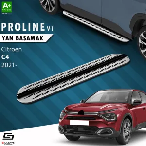 Citroen C4 2020-Günümüz (C41) uyumlu 3 OEM Still Pro V2 Aluminyum Yan Basamak 183 Cm 2021 Üzeri modelleri Oto Aksesuar Shop'de. Kaliteli malzeme, hızlı kargo