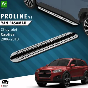 Chevrolet Captiva C100/C140 2006-2018 Oem Still Pro V2 Aluminyum Yan Basamak 183 Cm