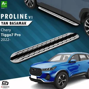 Chery Tiggo 7 Pro T1E 2023-2024 Oem Still Pro V2 Aluminyum Yan Basamak 183 Cm