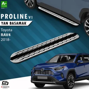 Toyota Rav4 5 Oem Still Pro V2 Aluminyum Yan Basamak 173 Cm 2019 Ve Sonrası