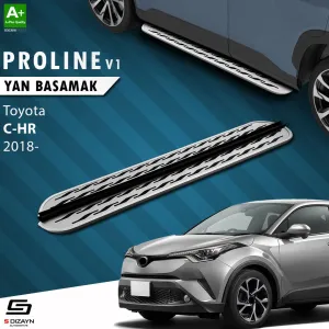 Toyota C-HR 2016-2023 (AX10) uyumlu OEM Still Pro V2 Aluminyum Yan Basamak 173 Cm 2016-2023 modelleri Oto Aksesuar Shop'de. Kaliteli malzeme, hızlı kargo ve