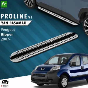 S-Dizayn Peugeot Bipper Oem Still Pro V2 Aluminyum Yan Basamak 173 Cm 2007-2017