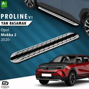 Opel Mokka 2020-Günümüz (B) uyumlu 2 OEM Still Pro V2 Aluminyum Yan Basamak 173 Cm 2020 Üzeri modelleri Oto Aksesuar Shop'de. Kaliteli malzeme, hızlı kargo ve
