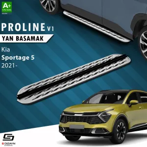 Kia Sportage 2021-Günümüz (NQ5) uyumlu 5 OEM Still Pro V2 Aluminyum Yan Basamak 173 Cm 2021 Üzeri modelleri Oto Aksesuar Shop'de. Kaliteli malzeme, hızlı kargo