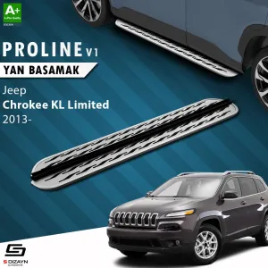 Jeep Cherokee 2013-2023 (KL) uyumlu KL OEM Still Pro V2 Aluminyum Yan Basamak 173 Cm 2013-2023 modelleri Oto Aksesuar Shop'de. Kaliteli malzeme, hızlı kargo ve
